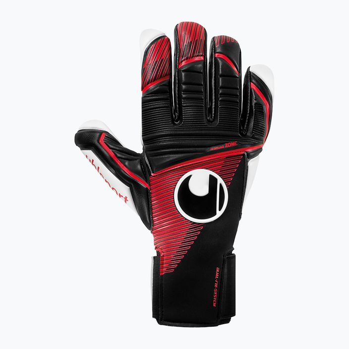 Γάντια τερματοφύλακα Uhlsport Powerline Absolutgrip Hn μαύρο/κόκκινο/λευκό
