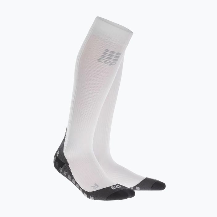 Κάλτσες ποδοσφαίρου CEP Griptech λευκές 55072000 5