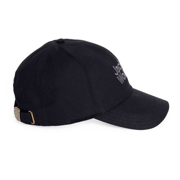 Jack Wolfskin Καπέλο μπέιζμπολ μαύρο 1900671_6001 2