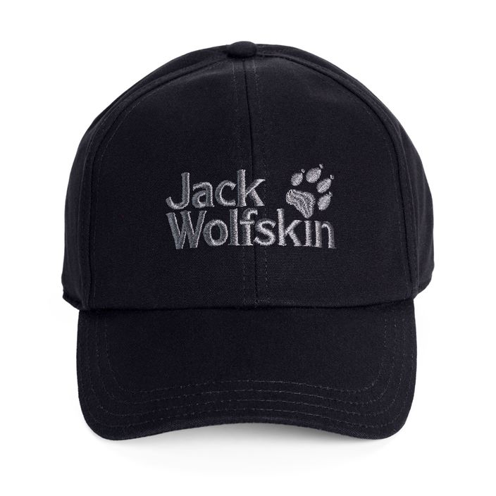 Jack Wolfskin Καπέλο μπέιζμπολ μαύρο 1900671_6001 4