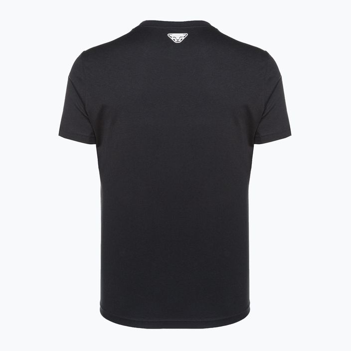 Ανδρικό μπλουζάκι DYNAFIT Graphic CO μαύρο χρώμα/ασπρόμαυρο T-shirt 2