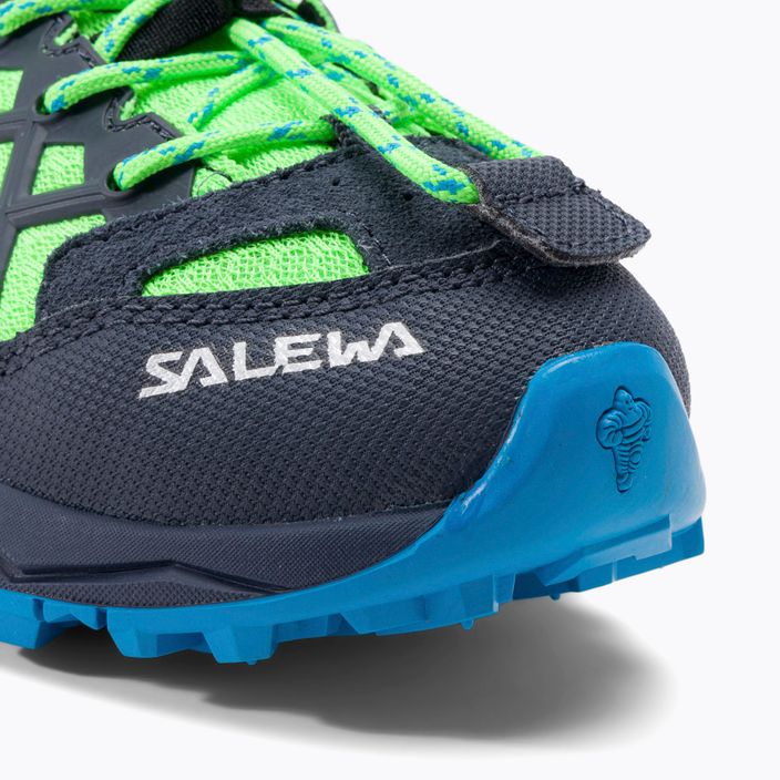 Salewa Wildfire παιδικές μπότες πεζοπορίας μπλε-πράσινο 00-0000064007 7