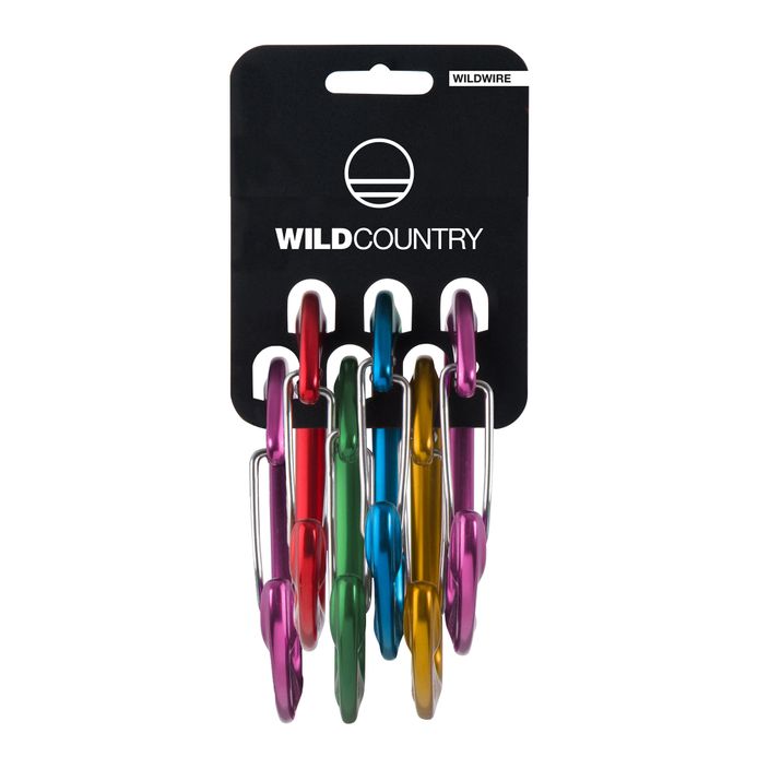 Wild Country Wildwire Rack 6 Pack σετ καραμπίνερ uni 2