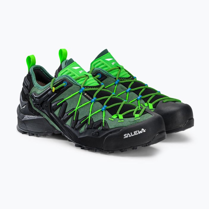 Salewa Wildfire Edge GTX ανδρικές μπότες πεζοπορίας πράσινες 61375 5