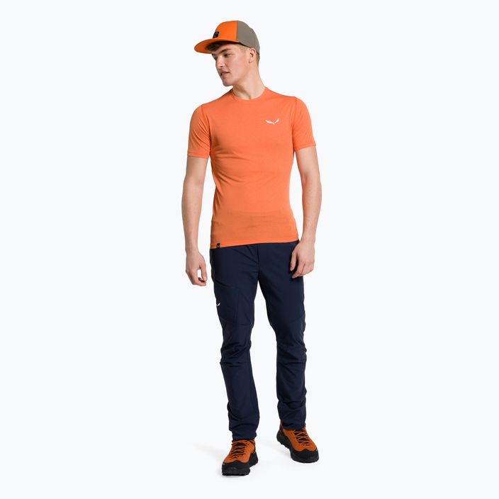 Ανδρικό πουκάμισο trekking Salewa Pedroc 3 Dry πορτοκαλί 00-0000027725 2