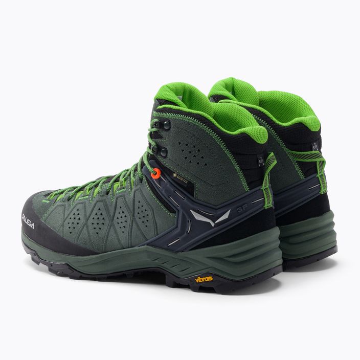 Ανδρικές μπότες πεζοπορίας Salewa Alp Trainer 2 Mid GTX πράσινο 00-0000061382 3