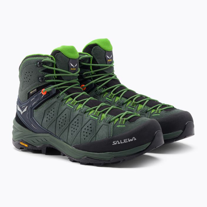 Ανδρικές μπότες πεζοπορίας Salewa Alp Trainer 2 Mid GTX πράσινο 00-0000061382 5