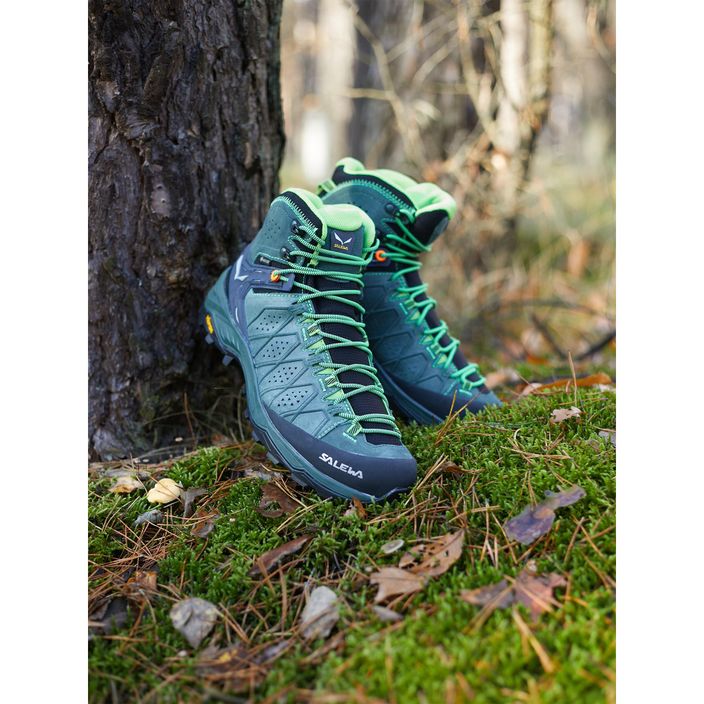 Ανδρικές μπότες πεζοπορίας Salewa Alp Trainer 2 Mid GTX πράσινο 00-0000061382 12
