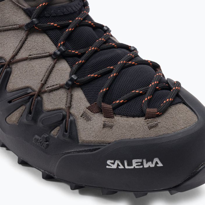 Ανδρικά παπούτσια προσέγγισης Salewa Wildfire Edge καφέ 00-0000061346 7
