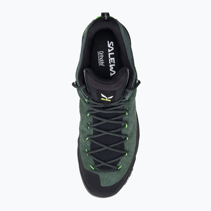 Salewa Wildfire Leather ανδρικές μπότες πεζοπορίας πράσινες 00-0000061395 6