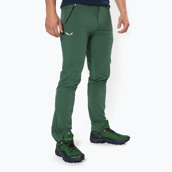 Ανδρικό softshell παντελόνι Salewa Pedroc 3 DST πράσινο 00-0000026955
