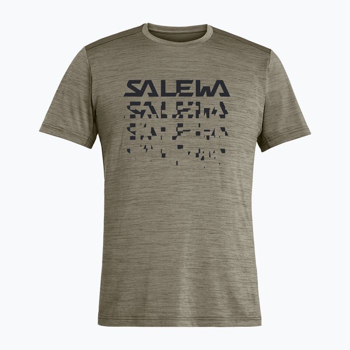 Salewa ανδρικό πουκάμισο trekking Puez Hybrid 2 Dry καφέ 00-0000027397 4