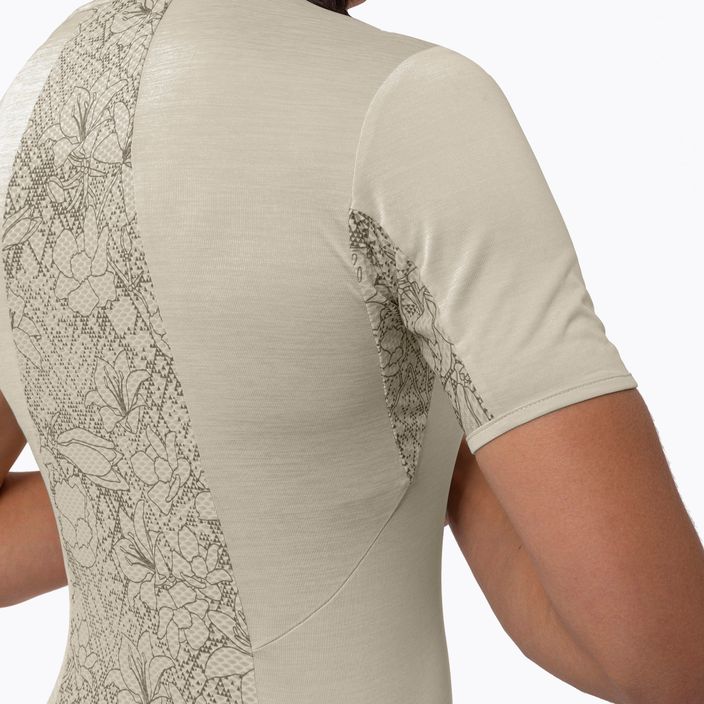 Salewa Puez Graphic 2 Dry γυναικείο πουκάμισο trekking μπεζ 00-0000027400 3