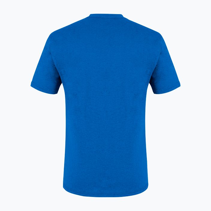 Ανδρικό t-shirt trekking Salewa Alpine Hemp Logo μπλε 00-0000028132 5