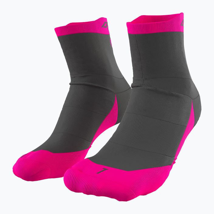 DYNAFIT Transalper ροζ-γκρι κάλτσες για τρέξιμο 08-0000071525