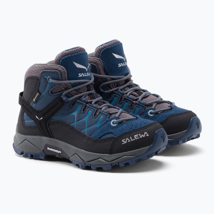 Παιδικές μπότες πεζοπορίας Salewa Alp Trainer Mid GTX μπλε 64010 5