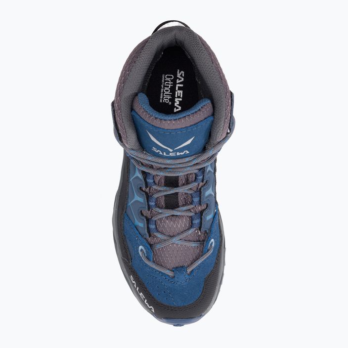 Παιδικές μπότες πεζοπορίας Salewa Alp Trainer Mid GTX μπλε 64010 6