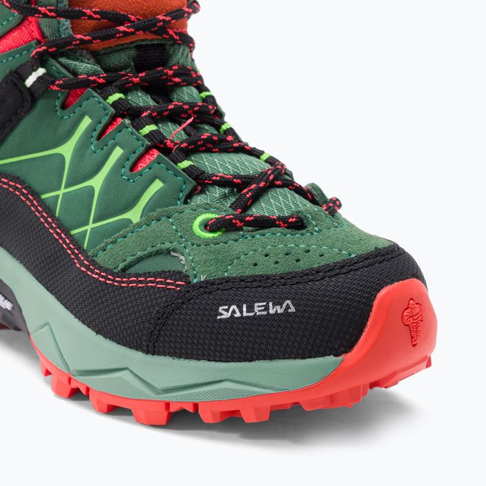 Παιδικές μπότες πεζοπορίας Salewa Alp Trainer Mid GTX πράσινο 00-0000064010 7