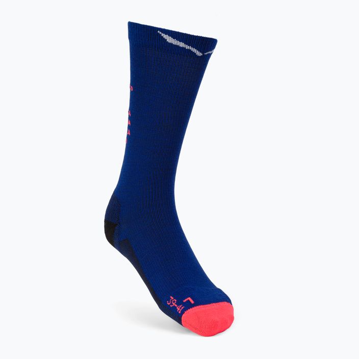Salewa Ortles Dolomites γυναικείες κάλτσες πεζοπορίας navy blue 00-0000069044