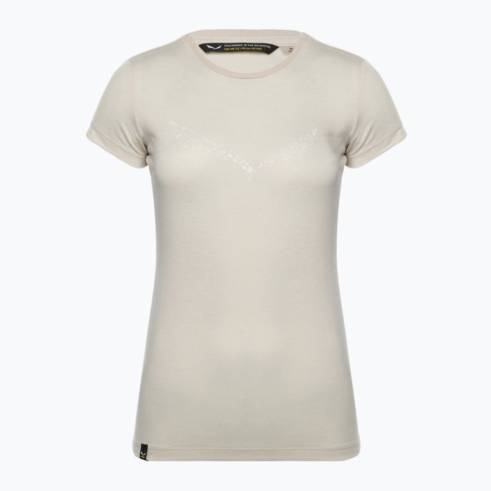 Γυναικείο πουκάμισο trekking Salewa Solid Dry μπεζ 00-0000027019
