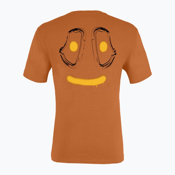 Salewa ανδρικό πουκάμισο αναρρίχησης Lavaredo Hemp Print καφέ 00-0000028367 5