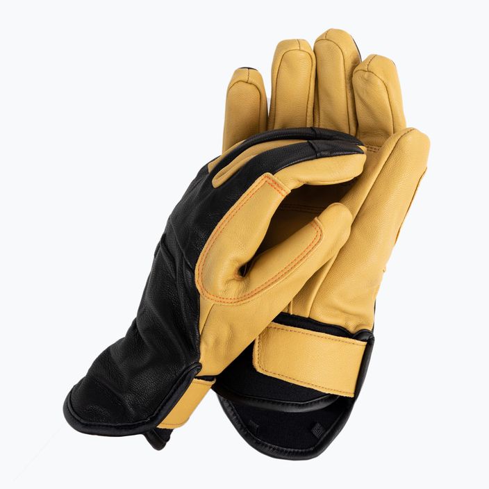 Salewa Ortles Am Leather ανδρικά γάντια ορειβασίας μαύρα 00-0000028511
