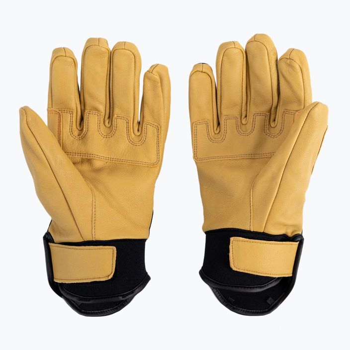 Salewa Ortles Am Leather ανδρικά γάντια ορειβασίας μαύρα 00-0000028511 3