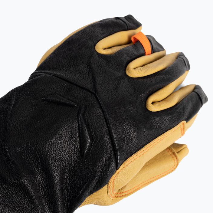 Salewa Ortles Am Leather ανδρικά γάντια ορειβασίας μαύρα 00-0000028511 4