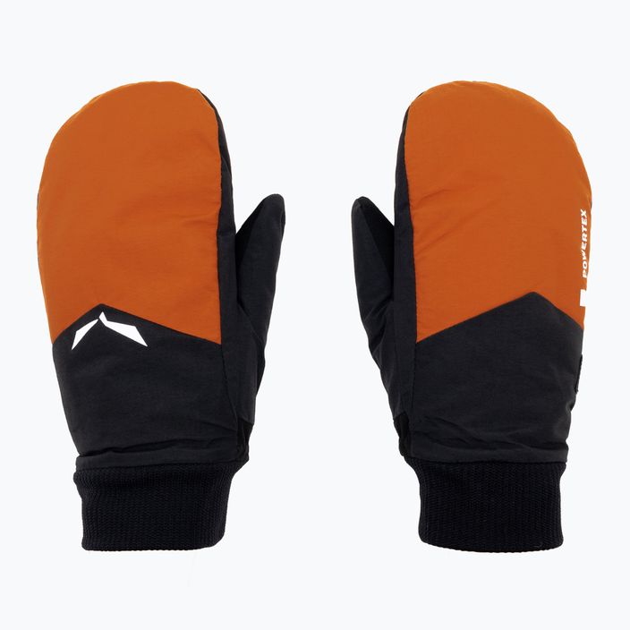 Salewa παιδικά γάντια trekking Ptx/Twr μαύρο/πορτοκαλί 00-0000028518 3