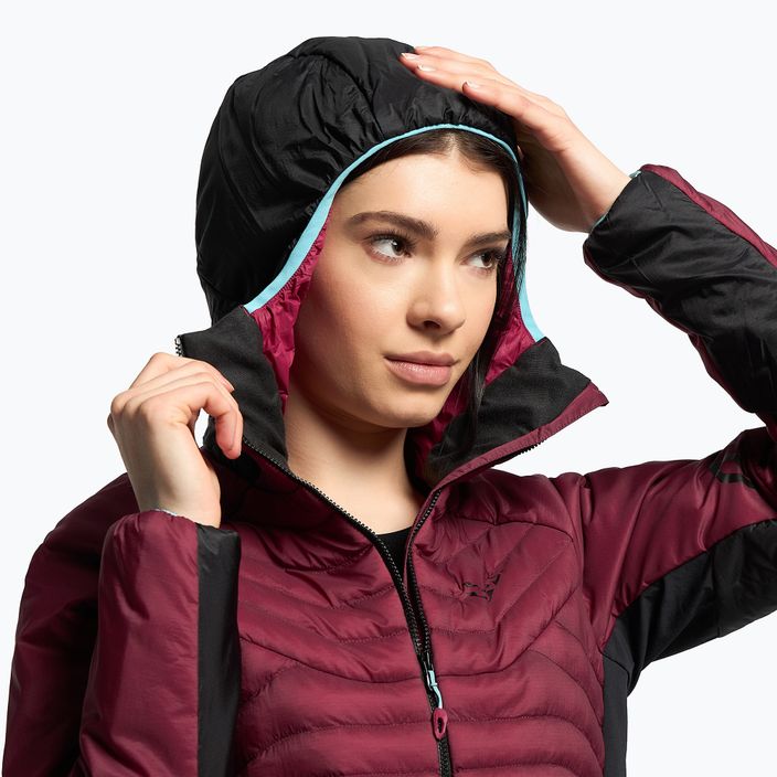 DYNAFIT Speed Insulation Hooded γυναικείο μπουφάν για skate κόκκινο 08-0000071582 5