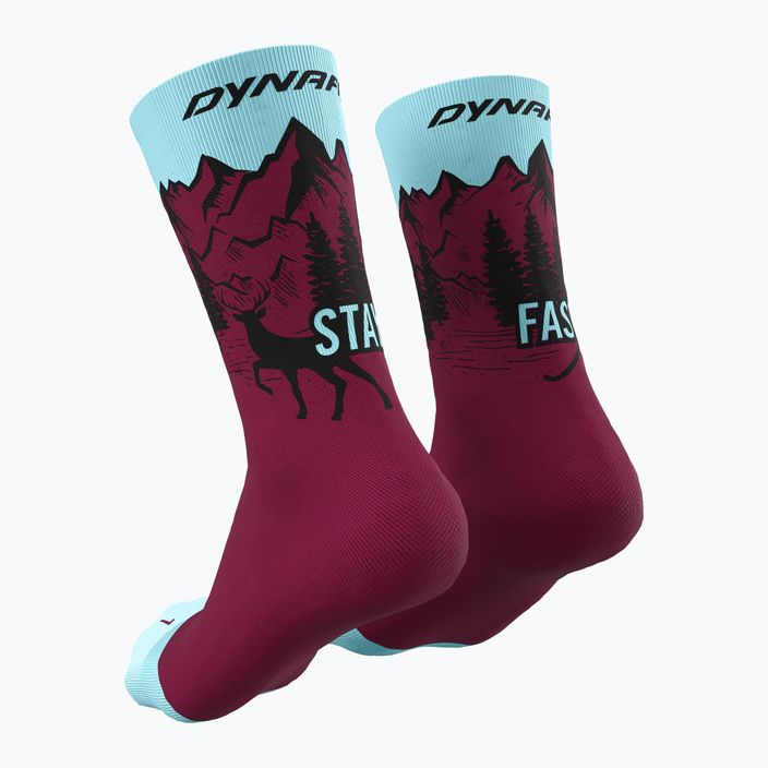 DYNAFIT Stay Fast κάλτσες τρεξίματος κόκκινες 08-0000071526 2