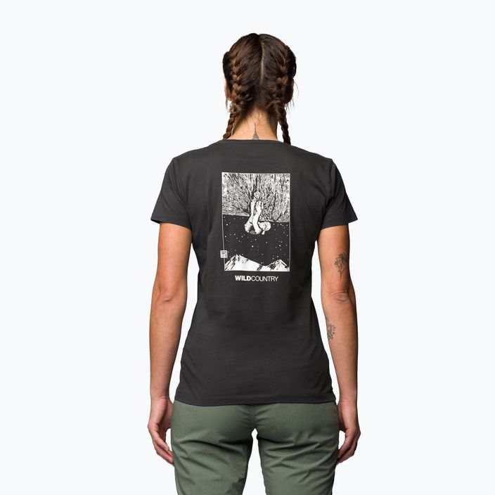 Wild Country Stamina γυναικείο μπλουζάκι αναρρίχησης μαύρο 40-0000095205 2