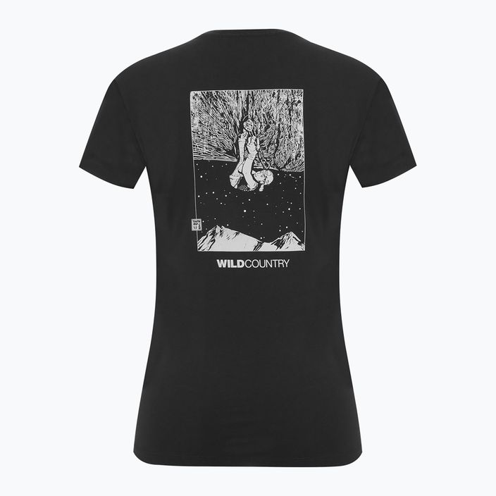 Wild Country Stamina γυναικείο μπλουζάκι αναρρίχησης μαύρο 40-0000095205 5