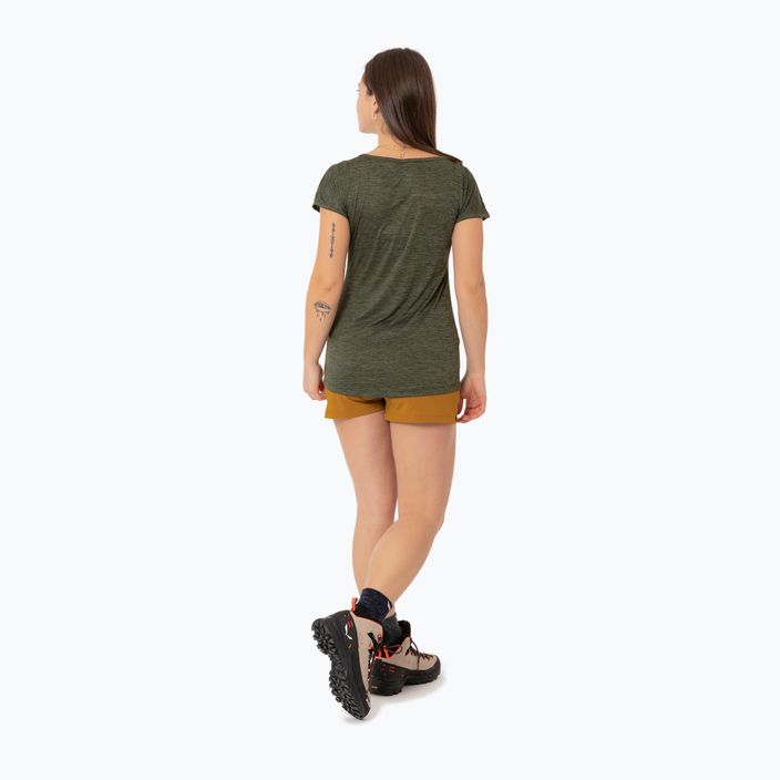 Salewa γυναικείο πουκάμισο Trekking Puez Melange Dry πράσινο 26538 2