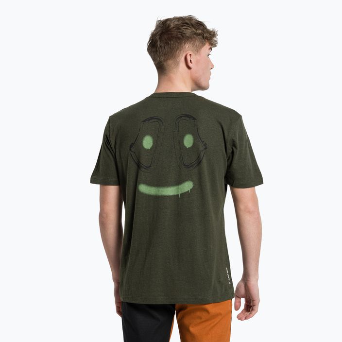 Salewa ανδρικό πουκάμισο αναρρίχησης Lavaredo Hemp Print πράσινο 00-0000028367 3