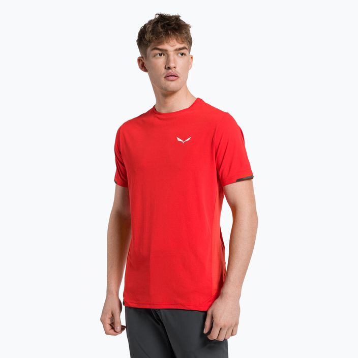 Ανδρικό πουκάμισο trekking Salewa Pedroc Dry Hyb κόκκινο 00-0000028583