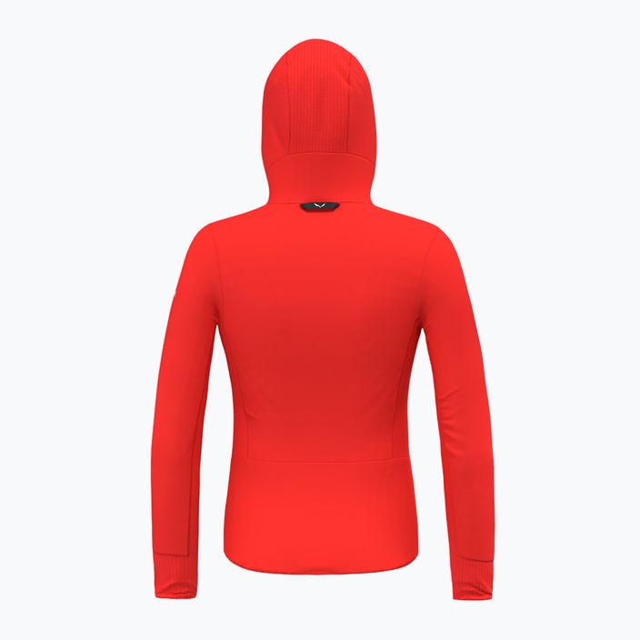 Salewa γυναικεία μπλούζα Trekking Agner Polarlite με κουκούλα κόκκινο 00-0000028558 7