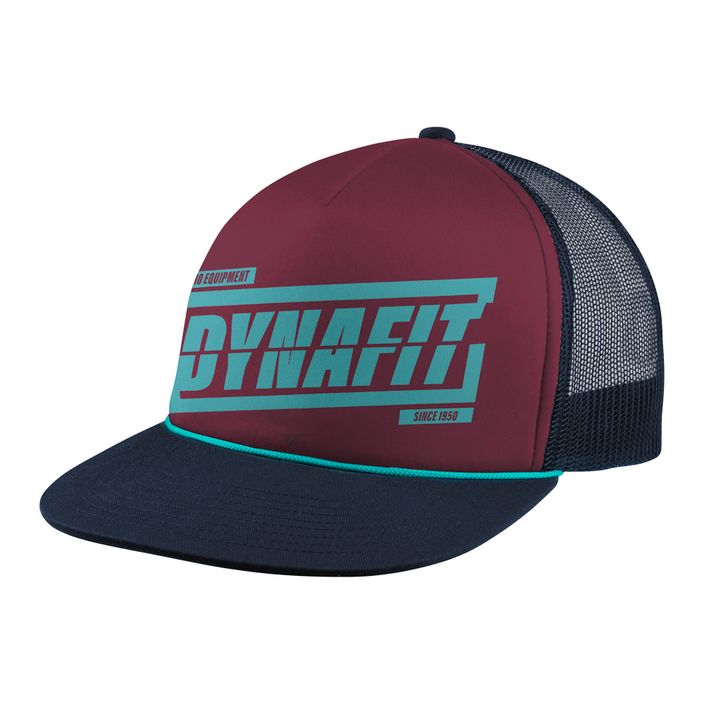 DYNAFIT Graphic Trucker καπέλο μπέιζμπολ μπορντό 2