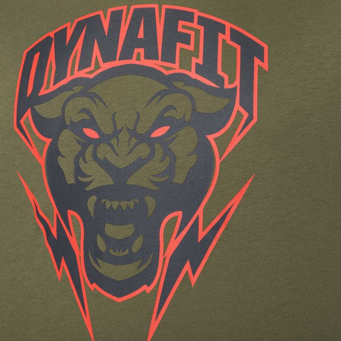 Ανδρικό μπλουζάκι DYNAFIT Graphic CO olive night/tigard T-shirt 3