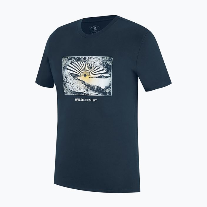 Ανδρικό t-shirt αναρρίχησης Wild Country Flow navy 4