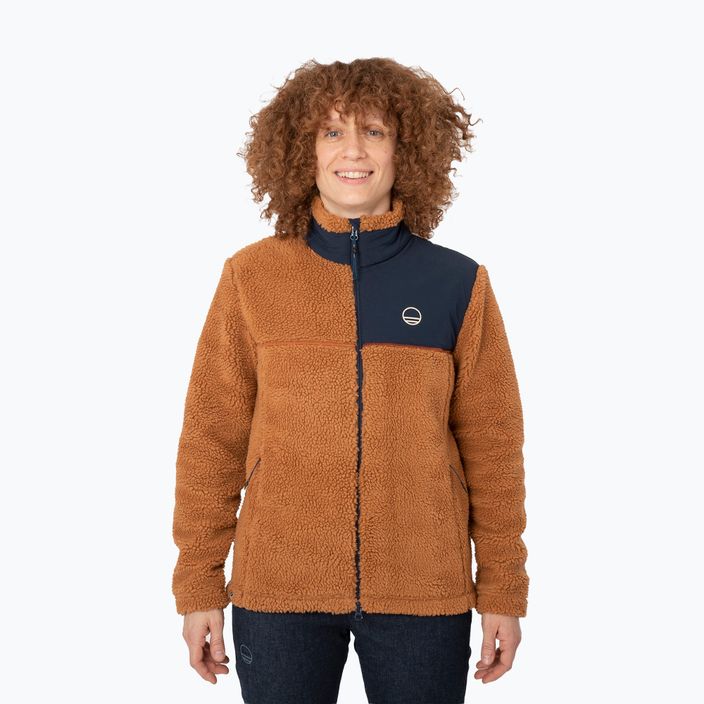 Γυναικείο φούτερ Wild Country Spotter sandstone fleece sweatshirt 3