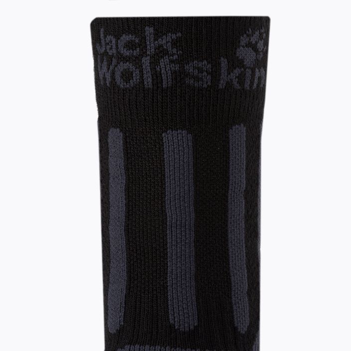 Jack Wolfskin Trekking Pro Classic Cut κάλτσες μαύρες 1904292_6001 4
