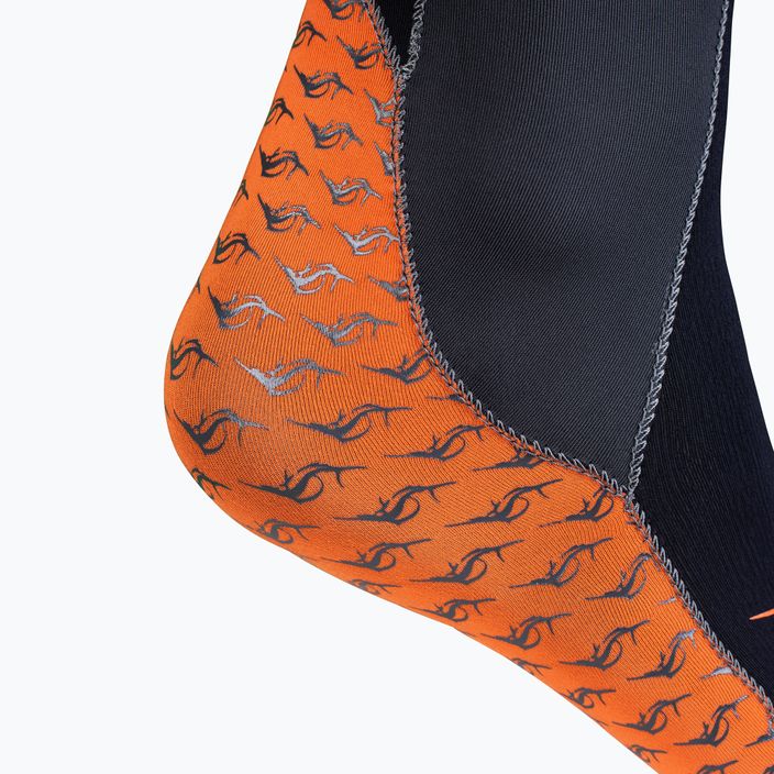 Κάλτσες νεοπρέν Sailfish μαύρες και πορτοκαλί 6