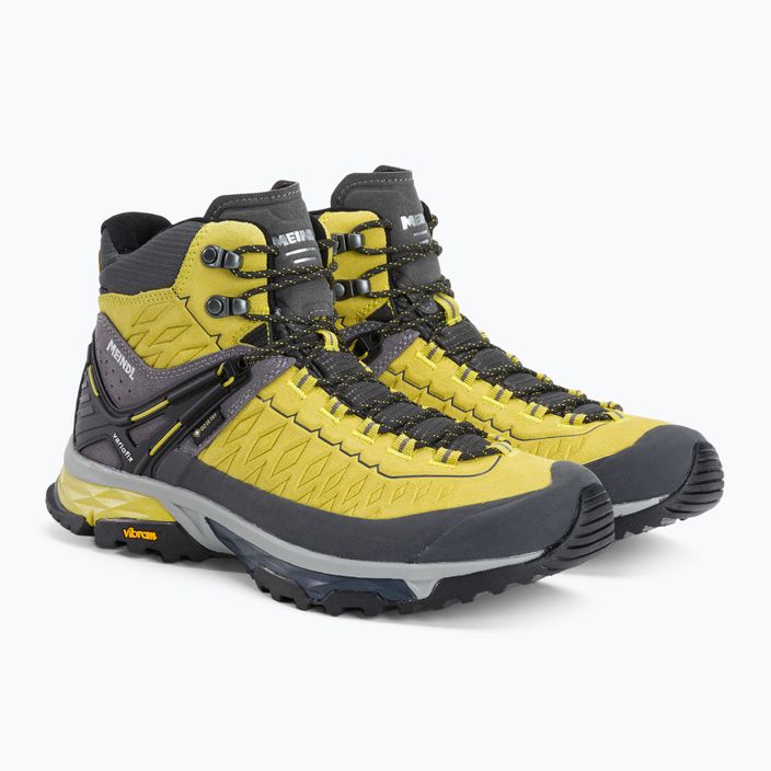 Ανδρικές μπότες πεζοπορίας Meindl Top Trail Mid GTX κίτρινο 4717/85 4