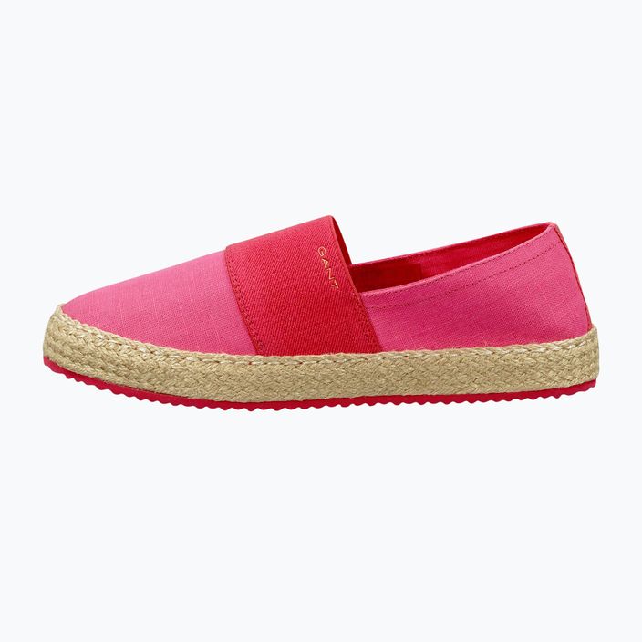 GANT γυναικεία παπούτσια Raffiaville σε ροζ χρώμα 9