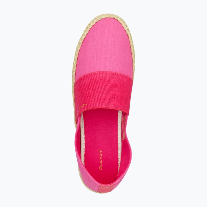 GANT γυναικεία παπούτσια Raffiaville σε ροζ χρώμα 13