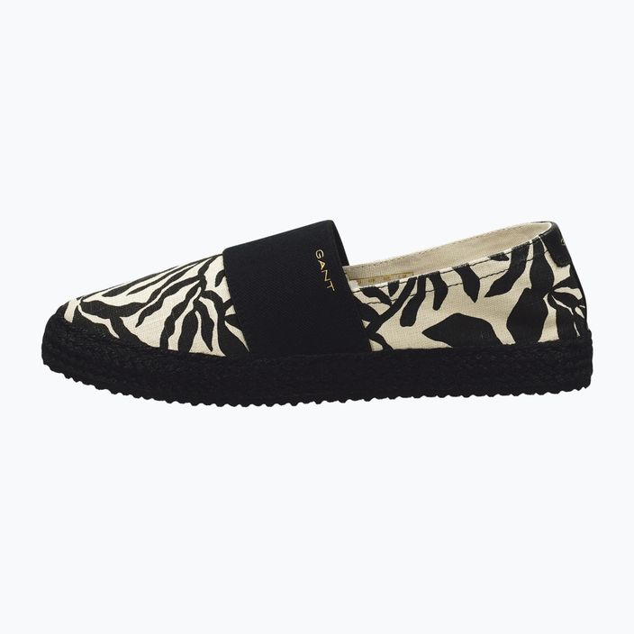 GANT γυναικεία παπούτσια Raffiaville dry sand/black 9