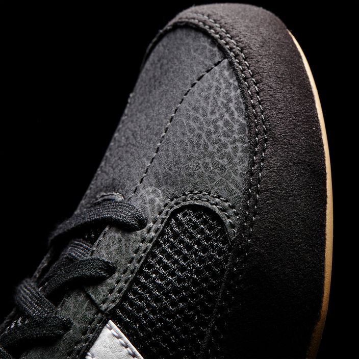 adidas Havoc παιδικά παπούτσια πυγμαχίας μαύρο/λευκό 8