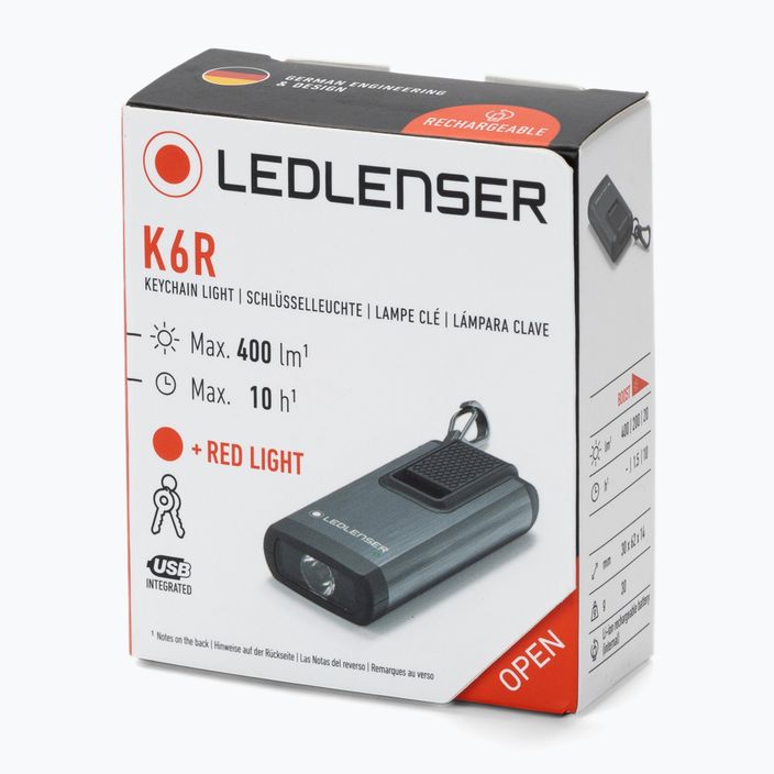 Φακός Ledlenser K6R Box γκρι 502577 2