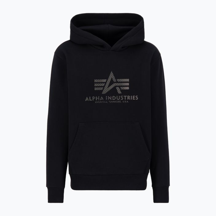 Ανδρικό Alpha Industries Basic Carbon Hoody μαύρο 3